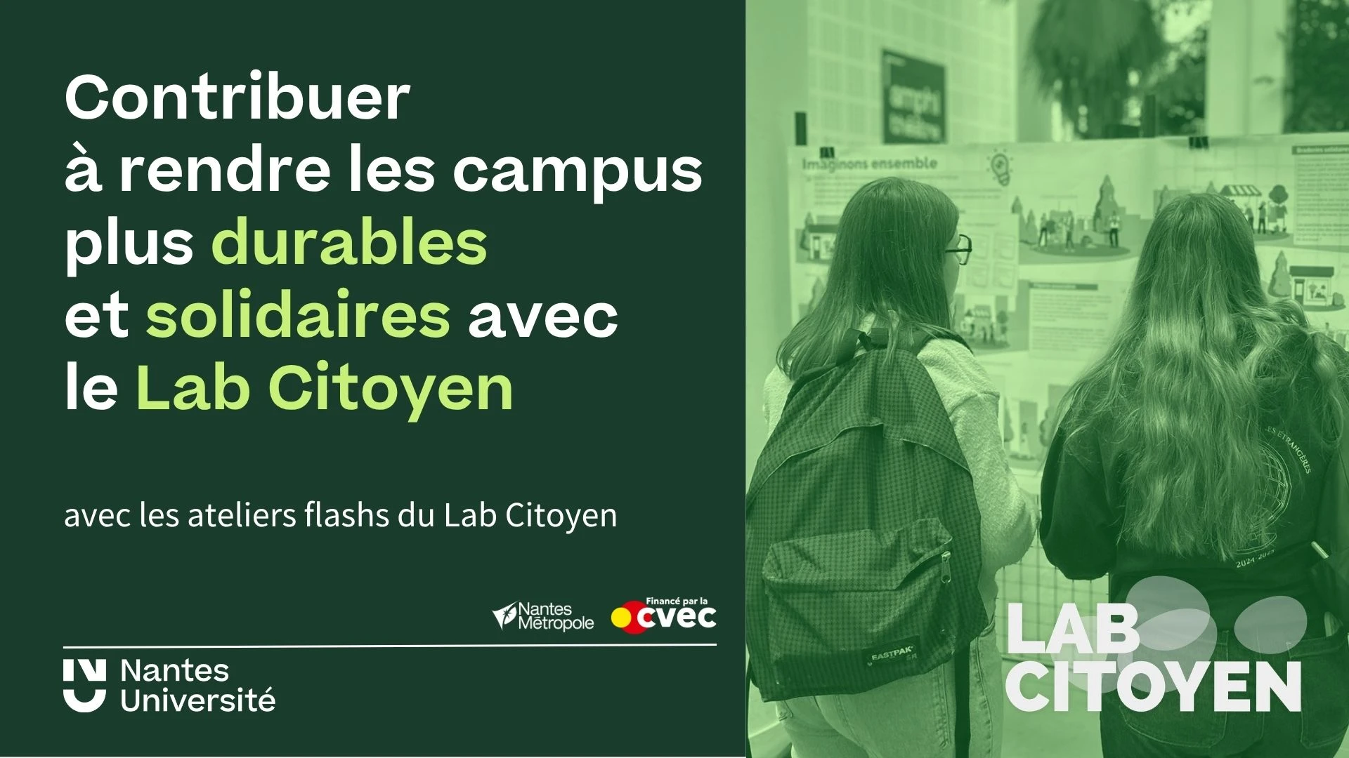 Retour sur les ateliers flashs du Lab Citoyen 