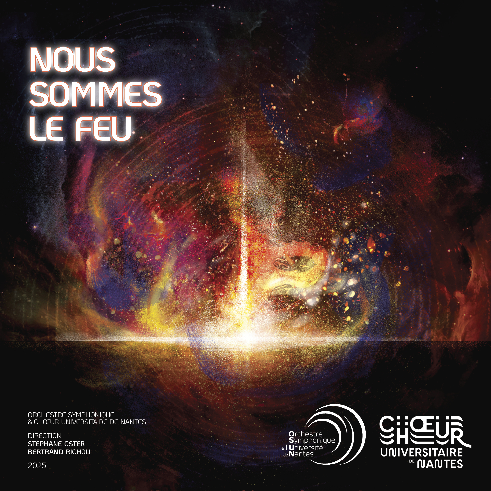 Pochette oeuvre "Nous sommes le feu"