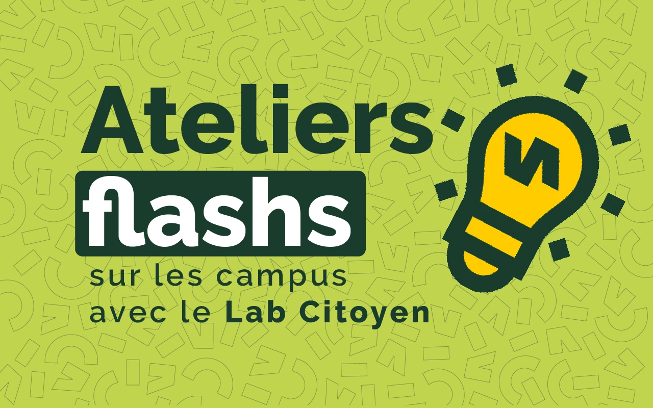 Le Lab Citoyen accompagne 3 projets pour des campus durables et solidaires