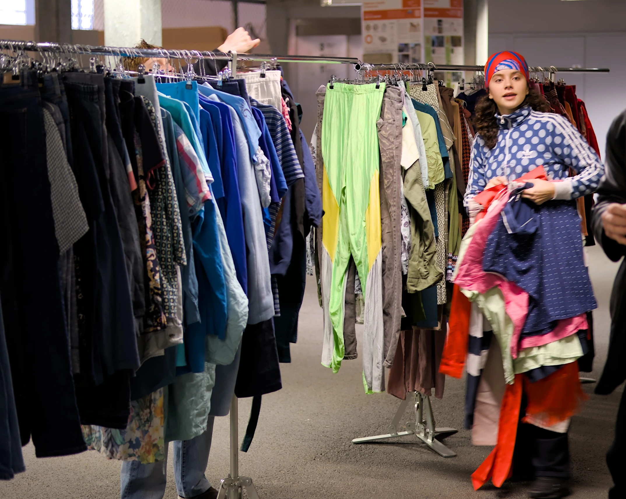 Friperie solidaire à l'ENSA